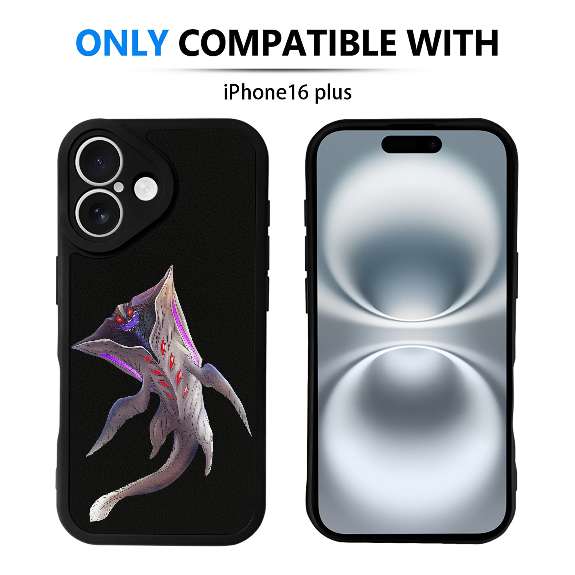 （画像用） ウルトラマン Ultraman 【iPhone 16シリーズ対応】シリコンスマホケース（レザー調） 材質：シリコン
